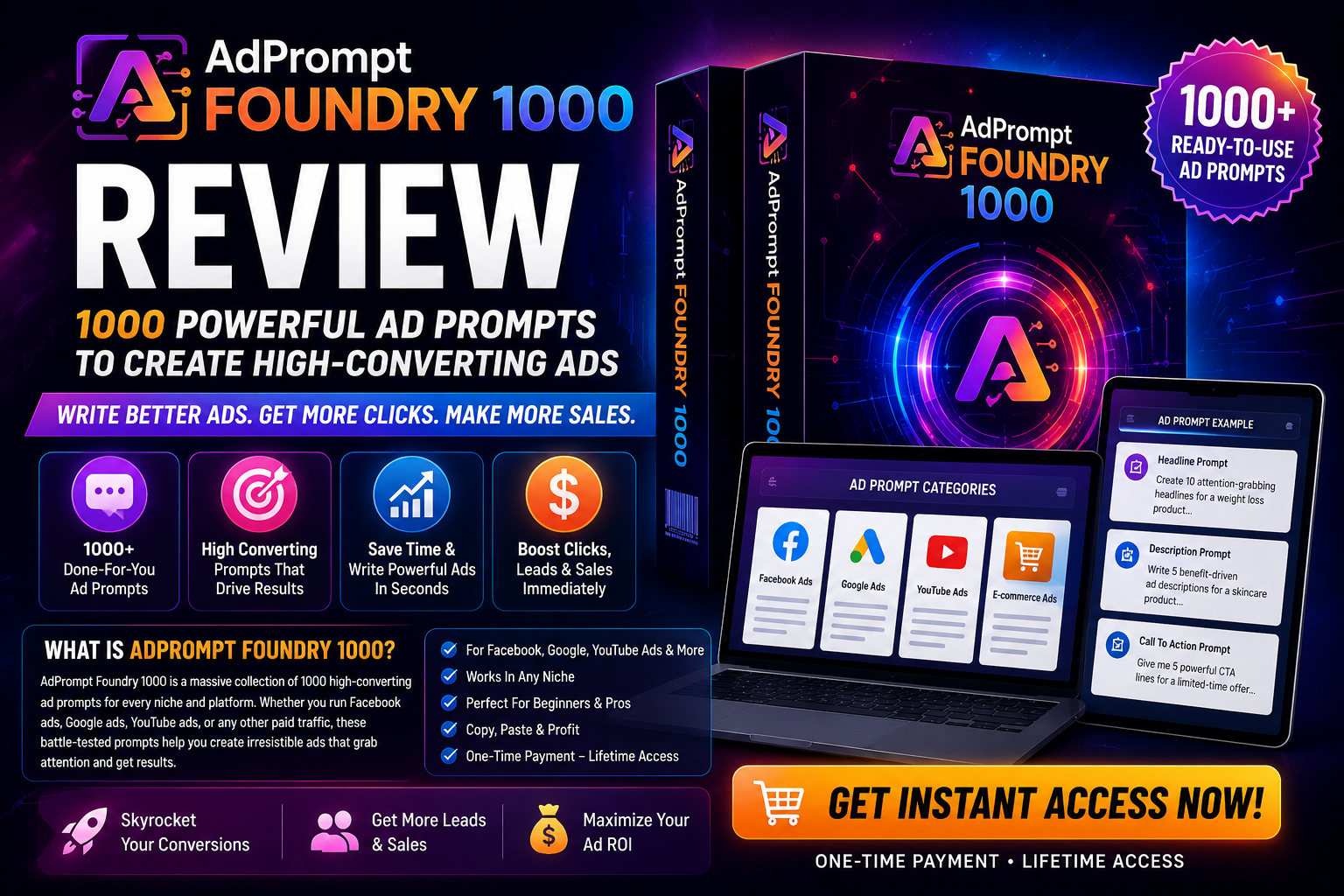 AdPrompt Foundry 1000 Review
