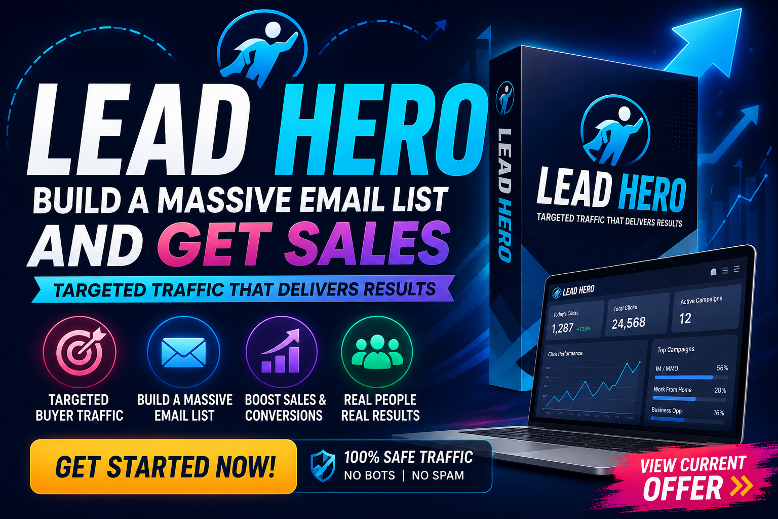Lead Hero - Build A Massive Email List and Get SALES
